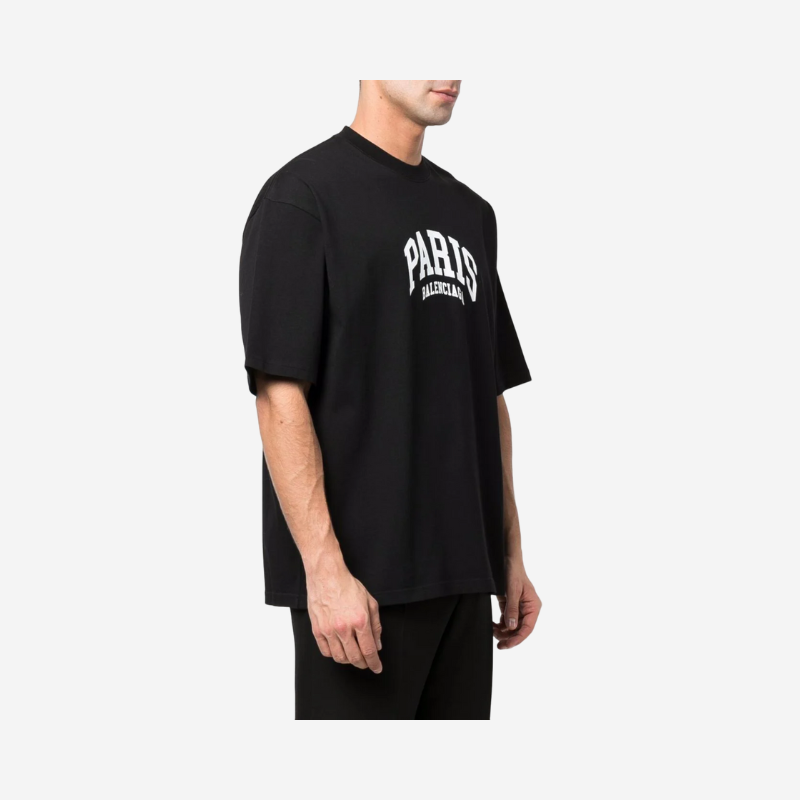 Balenciaga Paris Black T-Shirt