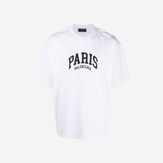 Balenciaga Paris White T-Shirt