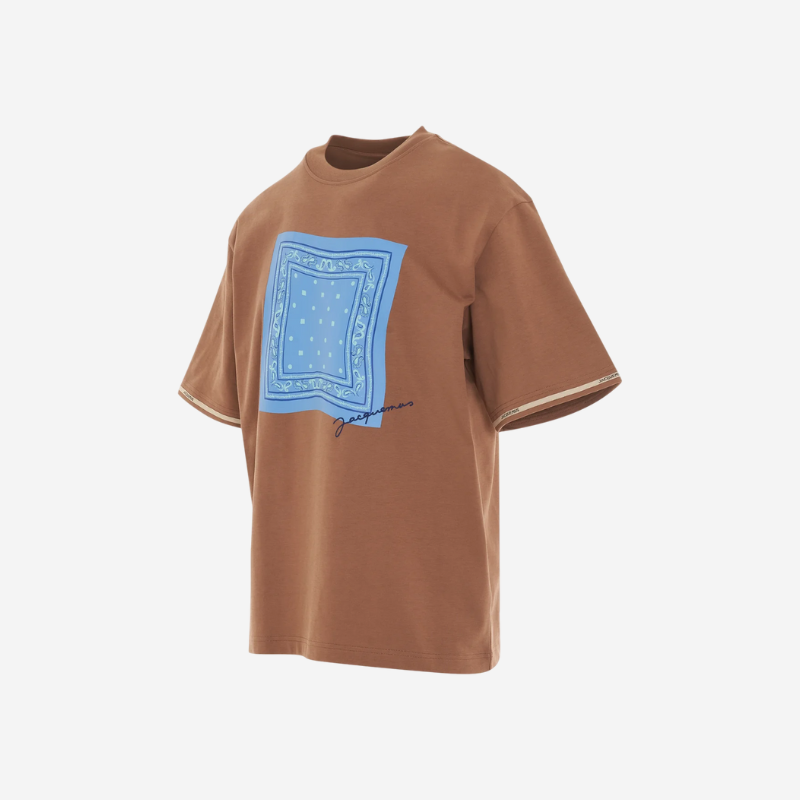 Jacquemus Toalha Logo Brown T-Shirt