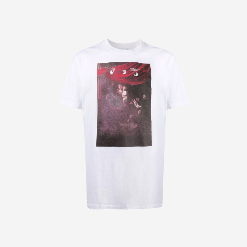 Off-White Caravaggio Painting White T-Shirt