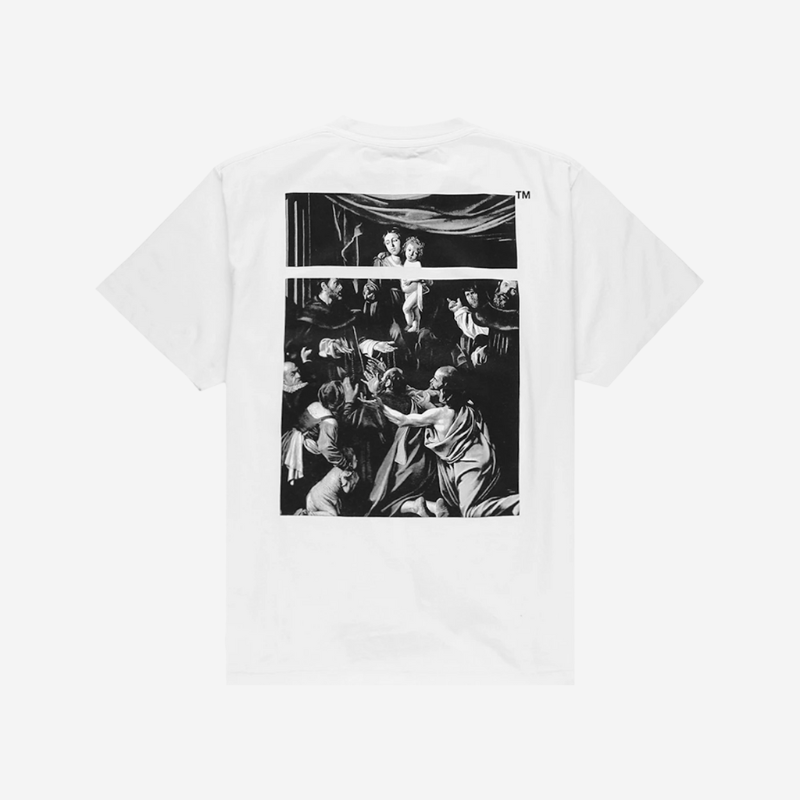 Off-White Caravaggio Square White T-Shirt