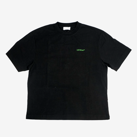 Off-White Black and Green Arrows T-Shirt