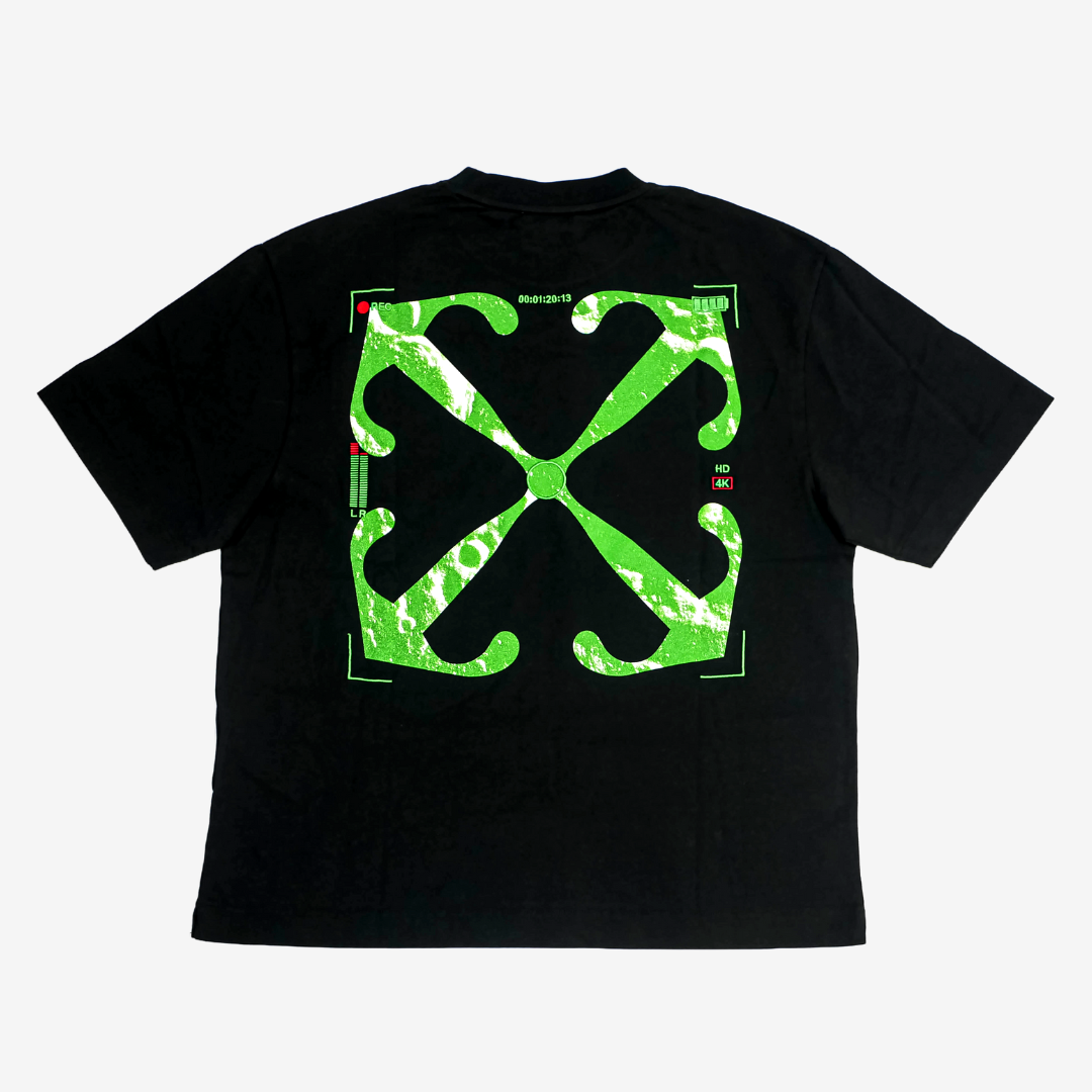 Off-White Black and Green Arrows T-Shirt