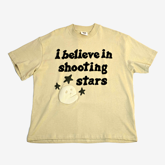 Broken Planet "Shooting Stars" Creme T-Shirt