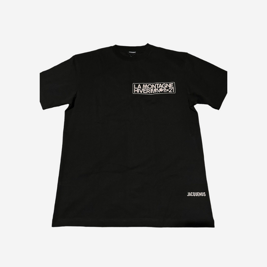 Jacquemus La Montagne Hiver Black T-Shirt